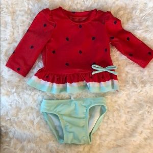 Cat & Jack Watermelon Swimsuit